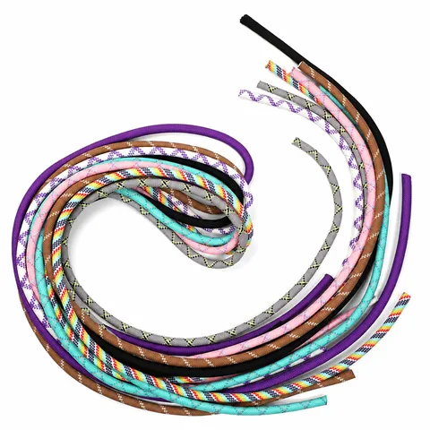 Woven Polyester Phone Lanyard Crossbody Wrist Strap Multi Color Mobile Phone Cord DIY Crafting Portable Hanging Strap