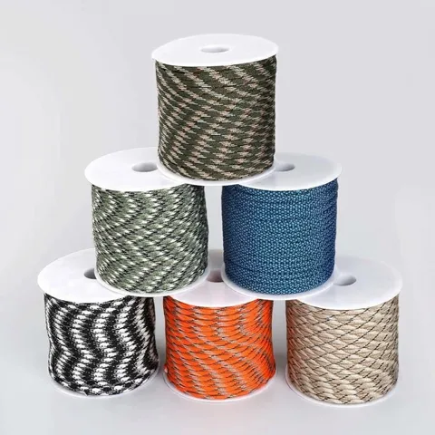 Outdoor Overleving Paracord 7 Strand Kern Camping Klimmen Weven Touw Multifunctioneel Touw