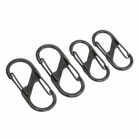 Karabiner S apo Krama Zinkou Diploú Gantziou S Biner Mplok Klediou Ypaithrio Camping Clip Asfaleias Hardware