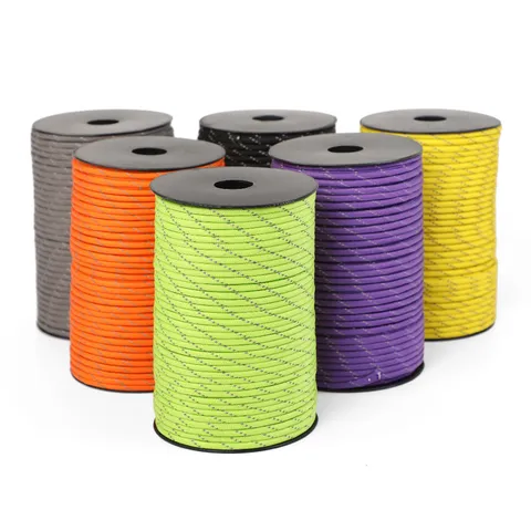 Exoterikos Paracord Anaklastiko 7 Klonon Ektaktis Anagkis Skini Polychromo Ypsilis Oratotitas Exoplismos Kampigk