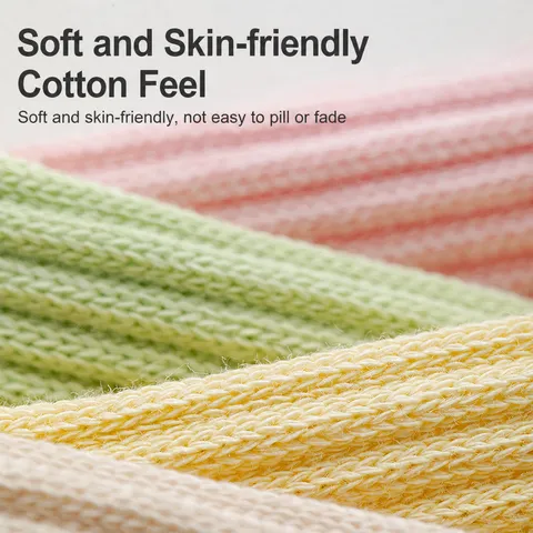Women Pure Cotton Short Socks Summer Thin Breathable Mesh Boat Socks Solid Color Casual Anti-Slip Ankle Socks