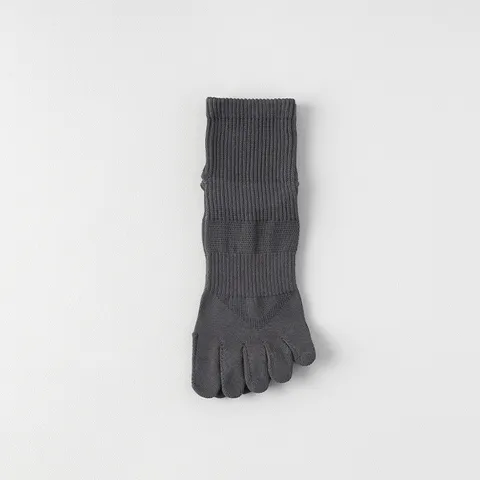 Chaussettes à Cinq Doigts Respirantes pour Hommes Coton Pur Mesh Décontracté Chaussettes Courtes de Sport