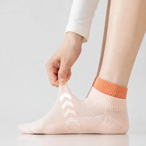 Women's Pure Cotton Short Socks Summer Breathable Deodorizing Sweat-Absorbing Sports Casual Short Tube Socks