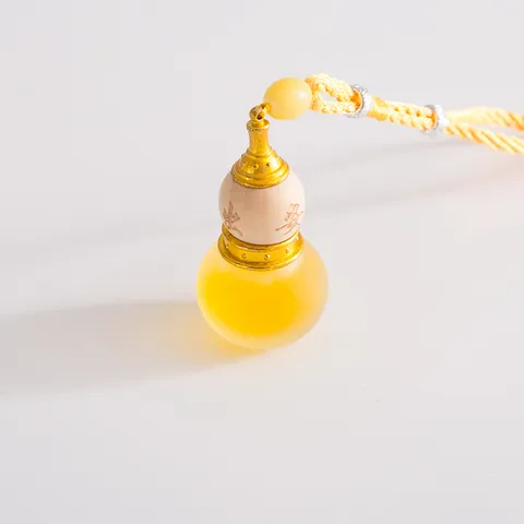Auto Aromaterapia Olio Essenziale Bottiglia di Profumo Ciondolo Colorato Zucca Sospeso Ornament Interno Auto Decorazione