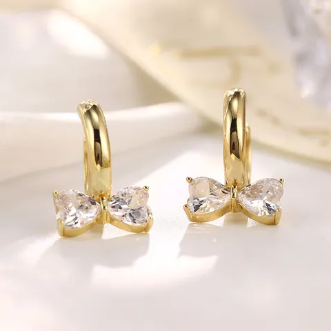 Schleife Strass Ohrhänger Künstliche Perle Lange Quaste Ohrringe Schmuck Mit 925 Sterlingsilber Ohrstecker-Stift Für Damen