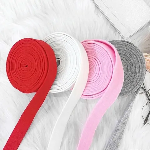 Polyester Filz Band Für Weihnachtsbaum Dekoration Girlande DIY Schleife Weiches Festliches Gurtband Für Basteln Geschenkverpackung