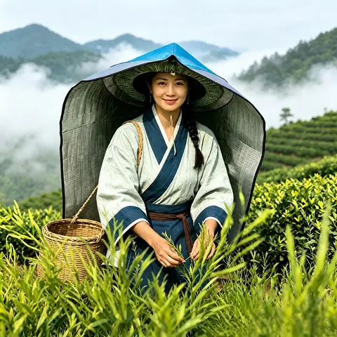 Outdoor Sun Protection Hat Waterproof Cloak Thermal Insulation Sunshade Cap UV Blocking Farm Work Sun Hat