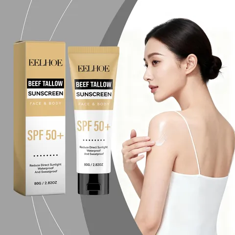 SPF 50+ à Large Spectre Crème Solaire Nourrissante Corps Imperméable Rafraîchissante Visage Et Corps Protection Solaire Soin
