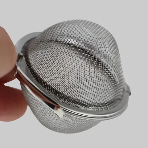 Infuseur à Boule à Thé en Acier Inoxydable 304 Passoire à Thé en Maille Avec Chaîne Suspendue pour Thé en Vrac et Épices Outil de Cuisine