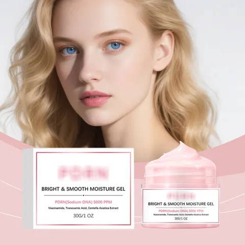 Gel Humectante Brillante y Suave Cuidado de la Piel Facial PDRN Niacinamida Crema Facial Hidratante Cuidado Diario Suave