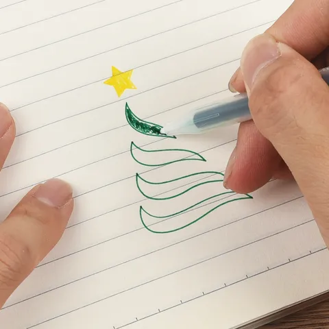 Weihnachten Zeichenschablonen PET Hohle Malvorlagen Wiederverwendbare Graffiti Stempelwerkzeuge Für DIY Handwerk Scrapbooking