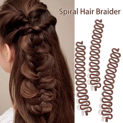 Effortless Hair Braider Tool For Women Fishbone French Centipede Braid Styling Wave Plastic Hair Accessories DIY Braiding Clip