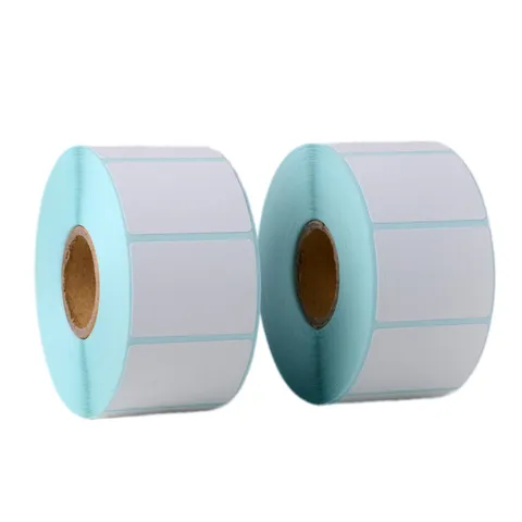 Thermal Barcode Label Paper Thermal Adhesive Sticker Roll Waterproof Oilproof For Thermal Printer Supplies