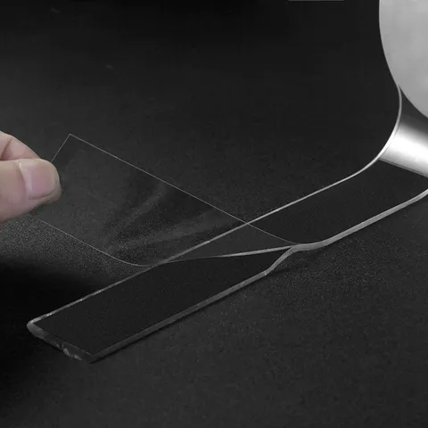 Multifunctional Transparent Nano Grip Tape Washable Traceless Double Sided Adhesive Tape Household Office Fixing Sticky Tape
