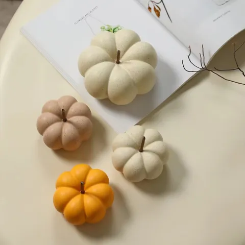 Ornements Créatifs Modernes en Céramique Forme de Fruits Citrouille Pomme Poire pour Décoration de Bureau de Salon