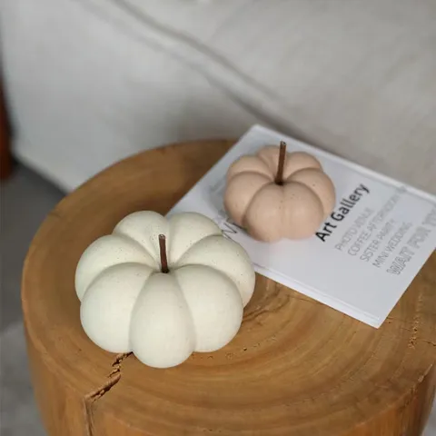 Ornements Créatifs Modernes en Céramique Forme de Fruits Citrouille Pomme Poire pour Décoration de Bureau de Salon