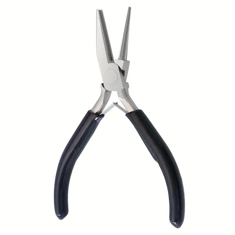 Professional Carbon Steel Jewelry Wire Looping Pliers Semi Concave Round Nose Wrapping Tool Pliers For DIY Handmade Making