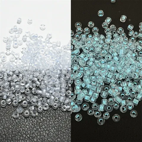 3mm Lichtgevende Kern Acryl Zaden Kralen Ronde Glow In The Dark Spacer Kralen Voor DIY Sieraden Maken Armband Telefoonketting Accessoires