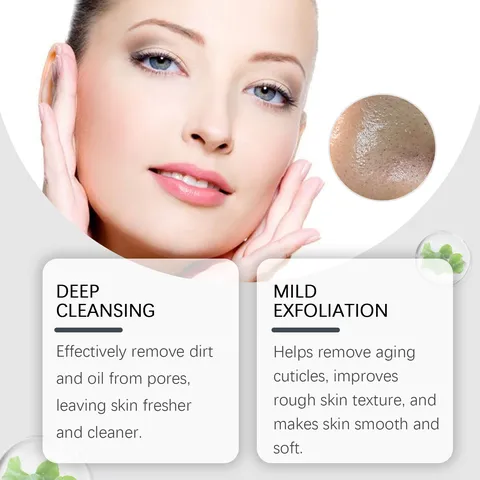 OUHOE Tiefenreinigung Schlammmaske Stick Porenkontrolle Sanft Peeling Gesicht Hautpflege Feuchtigkeitsspendend Aufhellend Schlammmaske