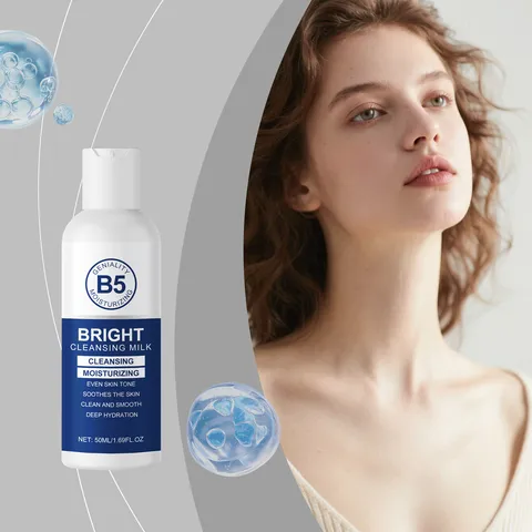 Sanfte Feuchtigkeitsspendende Gesichtsreinigungsmilch B5 Hydratisierende Tiefenreinigung Gesichtsreinigung Tägliche Hautpflege