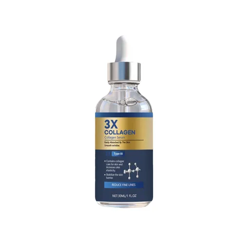 Siero Viso Puro Collagene Anti Età Idratante Essenza Idratante Con Flacone Contagocce Trattamento Cura Della Pelle