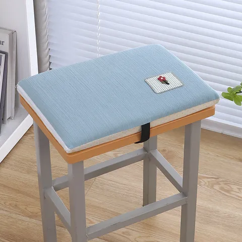 Μαξιλάρι Καρέκλας Memory Foam για Μαθητές Σχολική Καρέκλα Ορθογώνιο Αναπνεύσιμο Αντιολισθητικό Μαξιλάρι Καρέκλας με Ιμάντες Διακόσμηση Σπιτιού Γραφείου