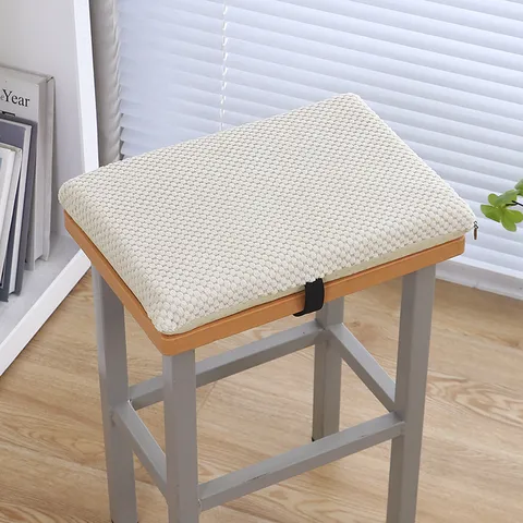 Μαξιλάρι Καρέκλας Memory Foam για Μαθητές Σχολική Καρέκλα Ορθογώνιο Αναπνεύσιμο Αντιολισθητικό Μαξιλάρι Καρέκλας με Ιμάντες Διακόσμηση Σπιτιού Γραφείου