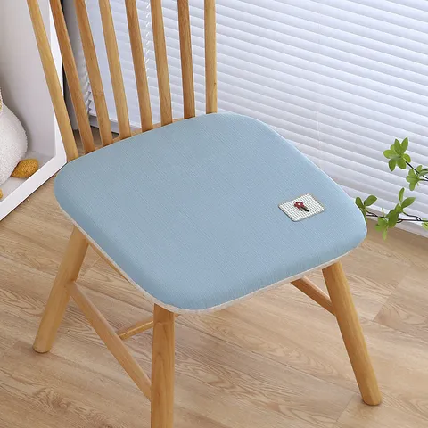 Coussin de Chaise en Mousse à Mémoire de Forme Doux Confortable Antidérapant pour Chaise de Bureau Salle à Manger Décoration Multicolore