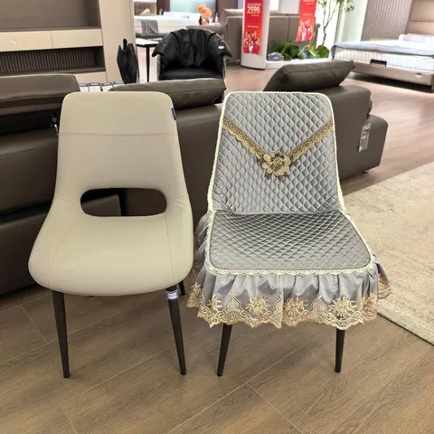 Household Chenille Dining Chair Cover Tablecloth Luxury Quilted Embroidered Lace Table Cloth Protector Decor