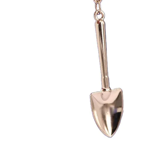 Llavero de Herramienta de Metal Miniatura de Aleación de Zinc Creativo Llave Martillo Alicates Sierra Pala Forma Llavero para Decoración Diaria