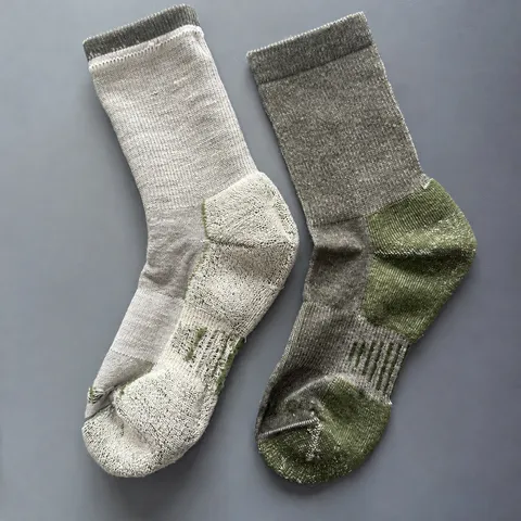 Mens Thickened Thermal Merino Wool Hiking Socks Outdoor Sports Mountaineering Crew Socks Athletic Thermal Wool Socks