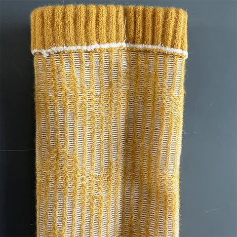 Unisex Wool Mid Tube Five Toe Sports Socks Thermal Hiking Outdoor Toe Split Cushioning Athletic Crew Socks