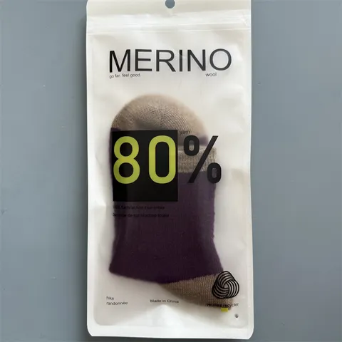 High Performance Thickened Merino Wool Thermal Loop Hiking Ski Socks Unisex Outdoor Sports Warm Crew Socks
