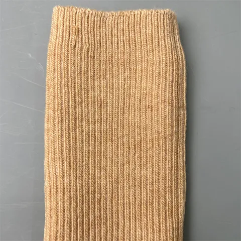 Merino Wool Crew Socks For Men And Women Solid Color Breathable Double-Needle Knit Casual Outdoor Hiking Socks