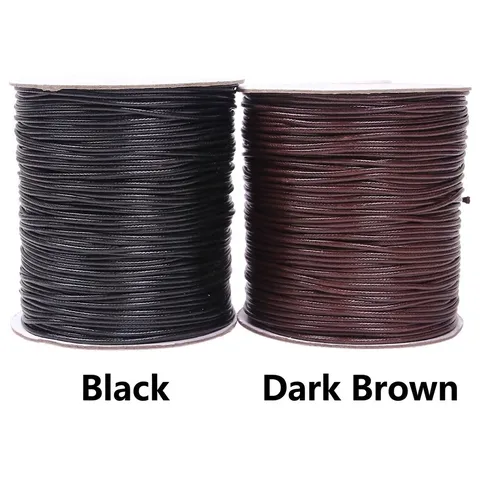 Korean Waxed Polyester Cord Spool For DIY Jewelry Making Braided String Thread For Necklace Bracelet Handcrafted Material