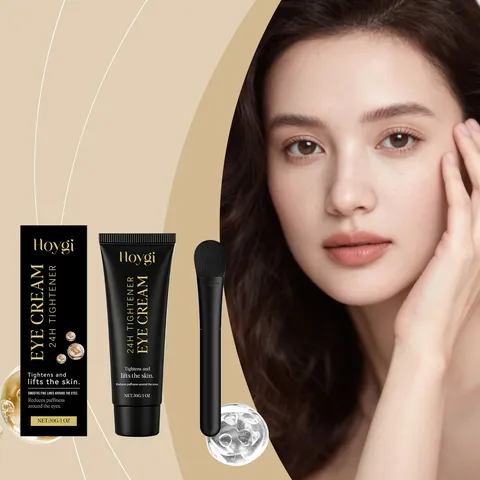 Feuchtigkeitsspendende Augencreme Anti-Aging Faltenentfernung Mit Pinsel Tragbare Hautpflege Oogcrème Tube