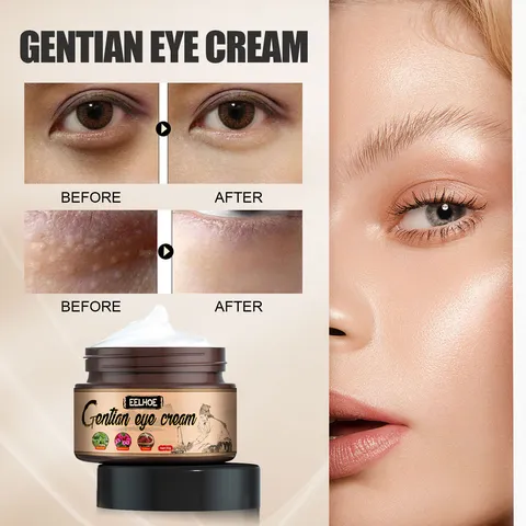 Crème Yeux Élimination Grains de Milium Anti-Âge Ridules Cernes Hydratante Raffermissante Soin des Yeux