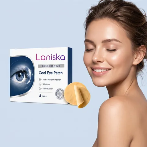 LANISKA Kühlendes Augenpad Feuchtigkeitsspendende Anti-Aging Augenpads Vlies Hautfreundliche Augenpflege Behandlung Für Augen