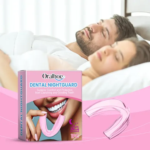 Protège-dents Anti-bruxisme en Silicone pour Grincement de Dents Protection Dentaire de Nuit Aide au Sommeil
