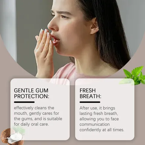 Herbal Plant Extract Oral Care Mouthwash Fresh Breath Daily Cleaning Liquid Oral Hygiene Product for Fresh Breath