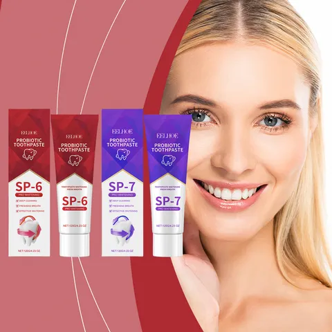 EELHOE Probiotic Whitening Toothpaste Deep Cleaning Fresh Breath Oral Care Teeth Whitening Tooth Paste Daily Care