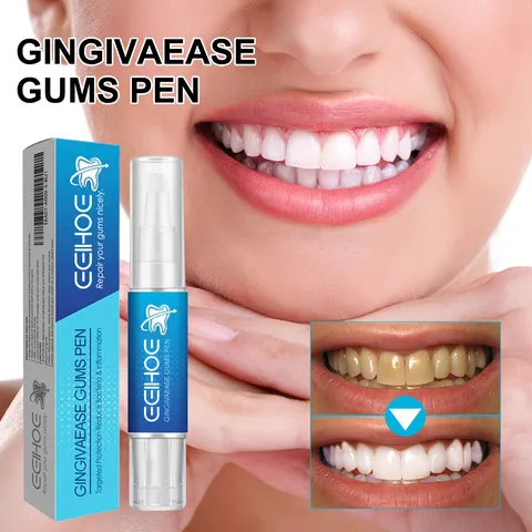 EELHOE Portable Gum Repair Pen Deep Cleaning Teeth Whitening Stains Removal Oral Care Pen Teeth Whitening Tool