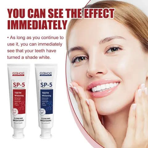 Professional Teeth Whitening Toothpaste Stain Removal Fresh Breath Oral Care Cleaning Tooth Paste