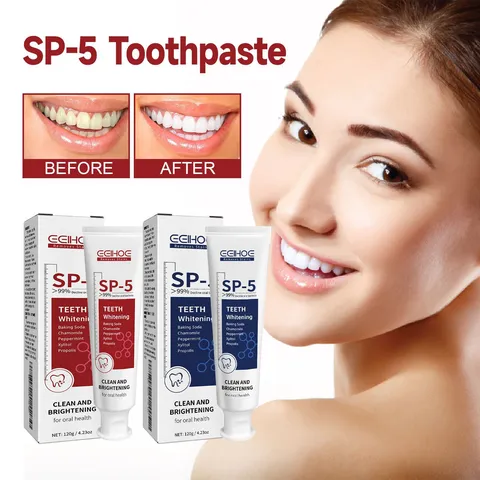 Professional Teeth Whitening Toothpaste Stain Removal Fresh Breath Oral Care Cleaning Tooth Paste
