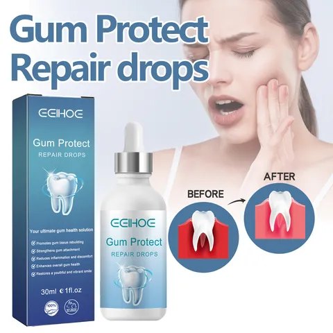 Gouttes de Soin Buccodentaire Portables Liquide Nettoyage et Blanchiment des Dents Fluide de Réparation des Gencives