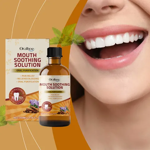 Herbal Oral Care Solution Mouthwash Fresh Breath Teeth Cleaning Liquid For Daily Oral Hygiene And Care