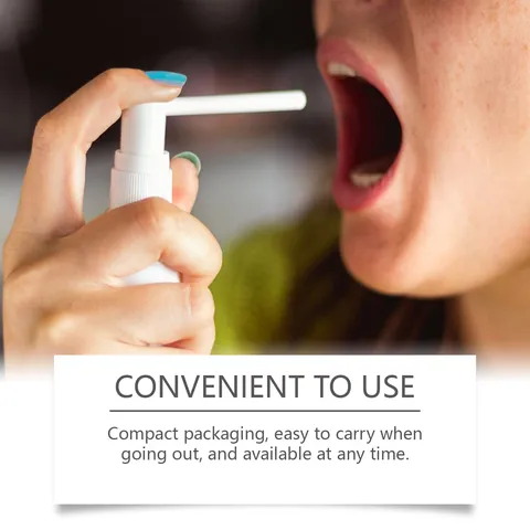 Spray de Soins Bucco-dentaires à Extrait de Plantes pour le Confort des Dents et des Gencives Haleine Fraîche Produit Liquide