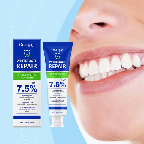 Dentifrice Blanchissant à la Menthe Nettoyage en Profondeur Élimination des Taches Haleine Fraîche Soins Bucco-Dentaires