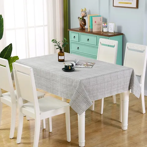 Nordic Minimalist Linen Tablecloth Rectangular Dustproof Table Cover For Home Kitchen Dining Table Decoration