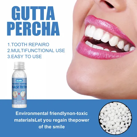 Thermal Forming False Teeth Solid Glue Beads Dental Repair Temporary Tooth Gap Filling Oral Care Tool